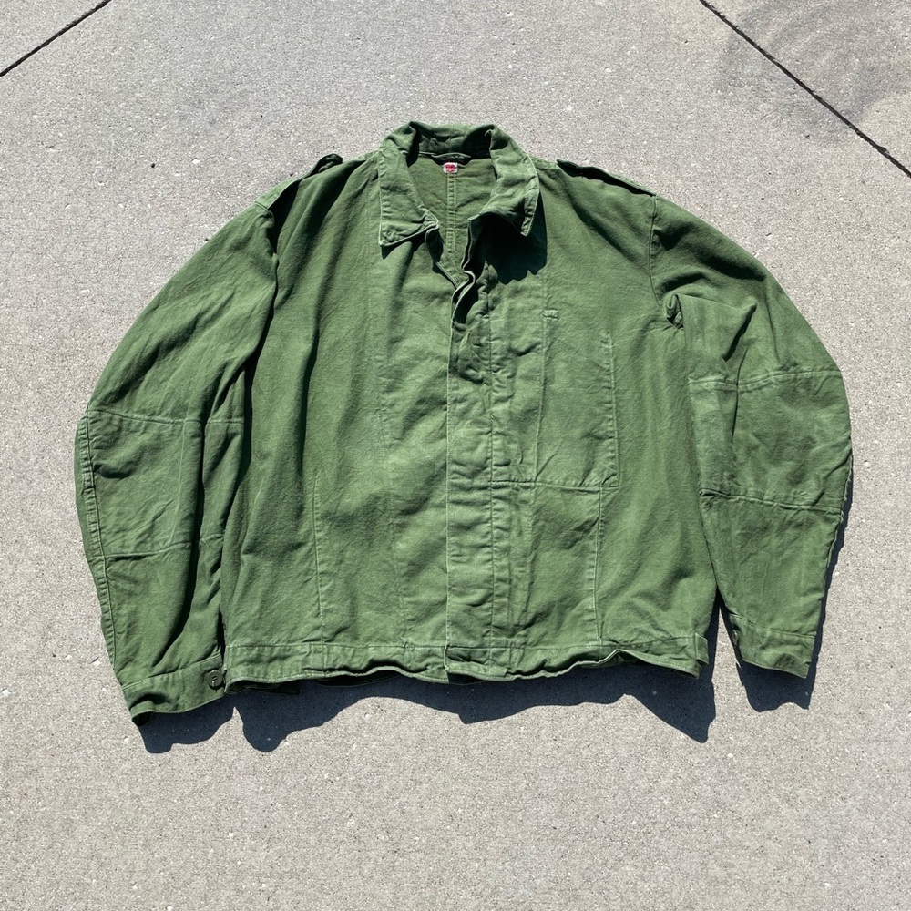 vintage 1960s swedish military field jacket
